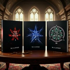 M.J. LAWRIE: “The Last Witch COMPLETE Hardcover Trilogy (Vol 1-3) Set”